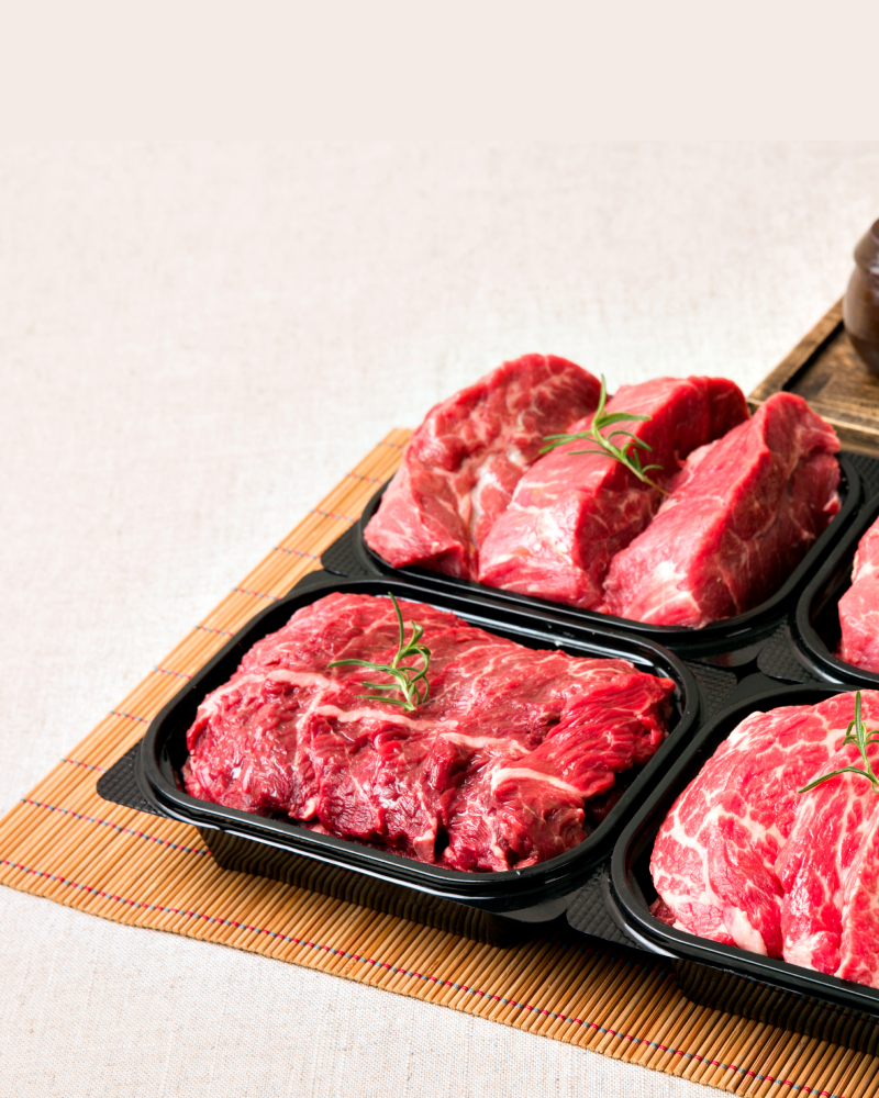 소고기 포장 사진