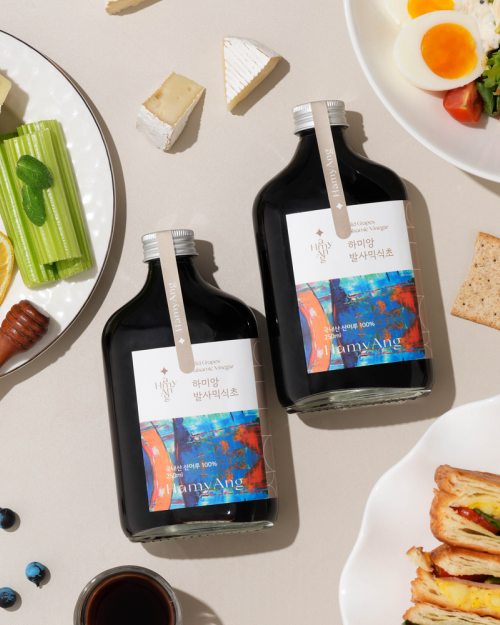[13년 숙성] 하미앙 와인식초 250ml / 발사믹식초 250ml / 산머루 식초세트 250mlx2
