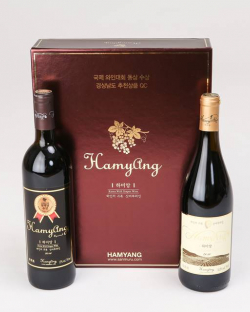 하미앙 산머루와인(선물) 스위트 750ml / 드라이 750ml / 세트 750mlx2병