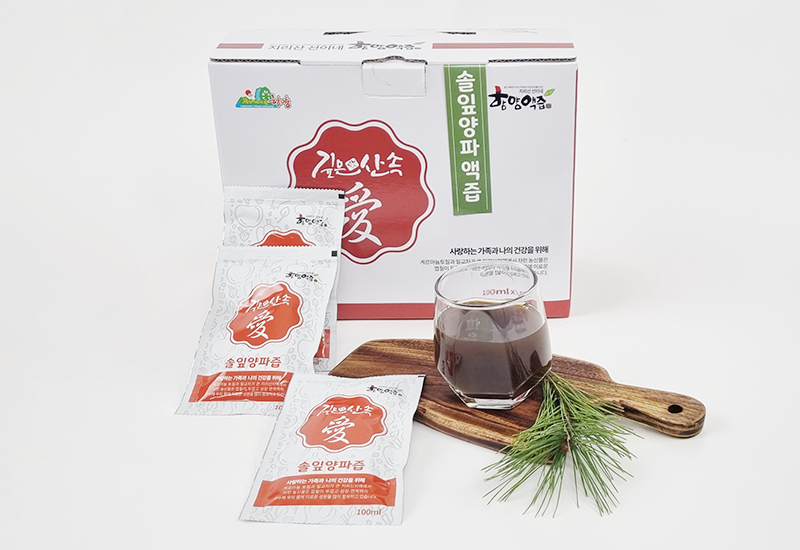 [ 함양액즙 ] 솔잎양파즙(100ml*50 팩)