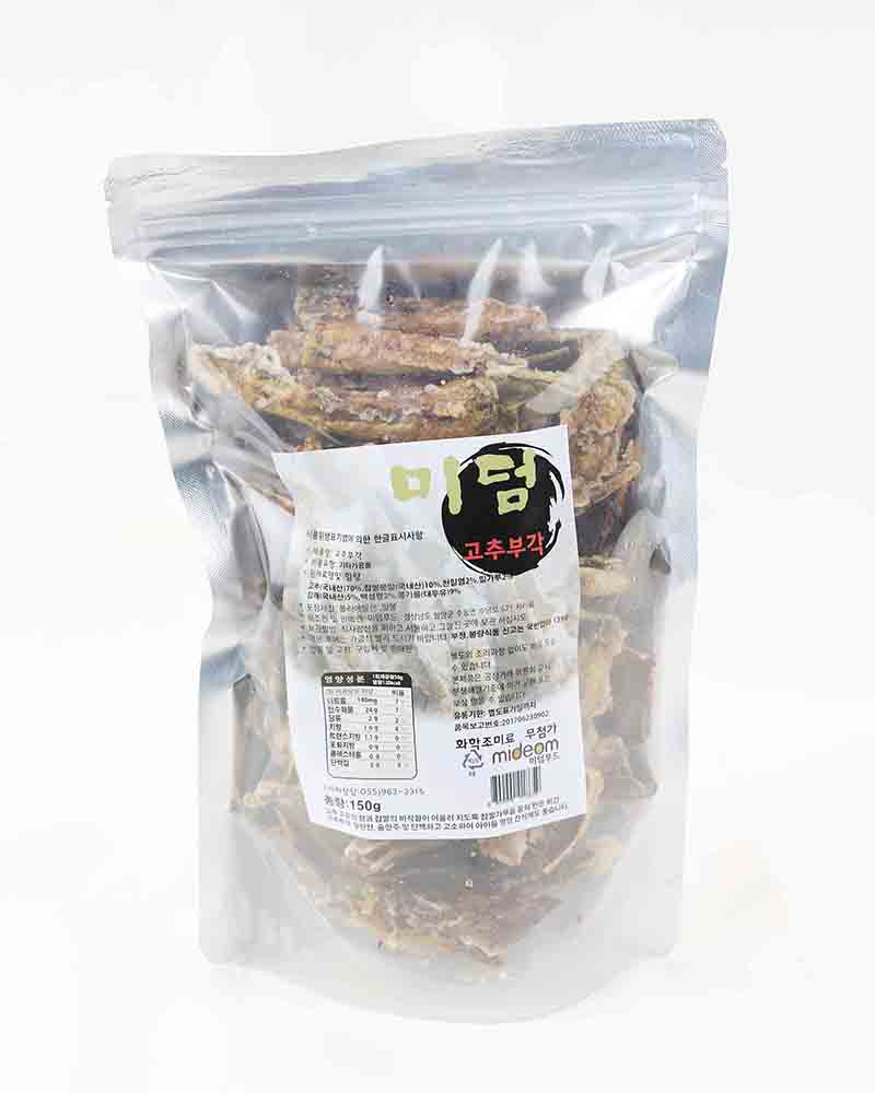 [ 미덤푸드 ] 수제 깻잎부각 100g